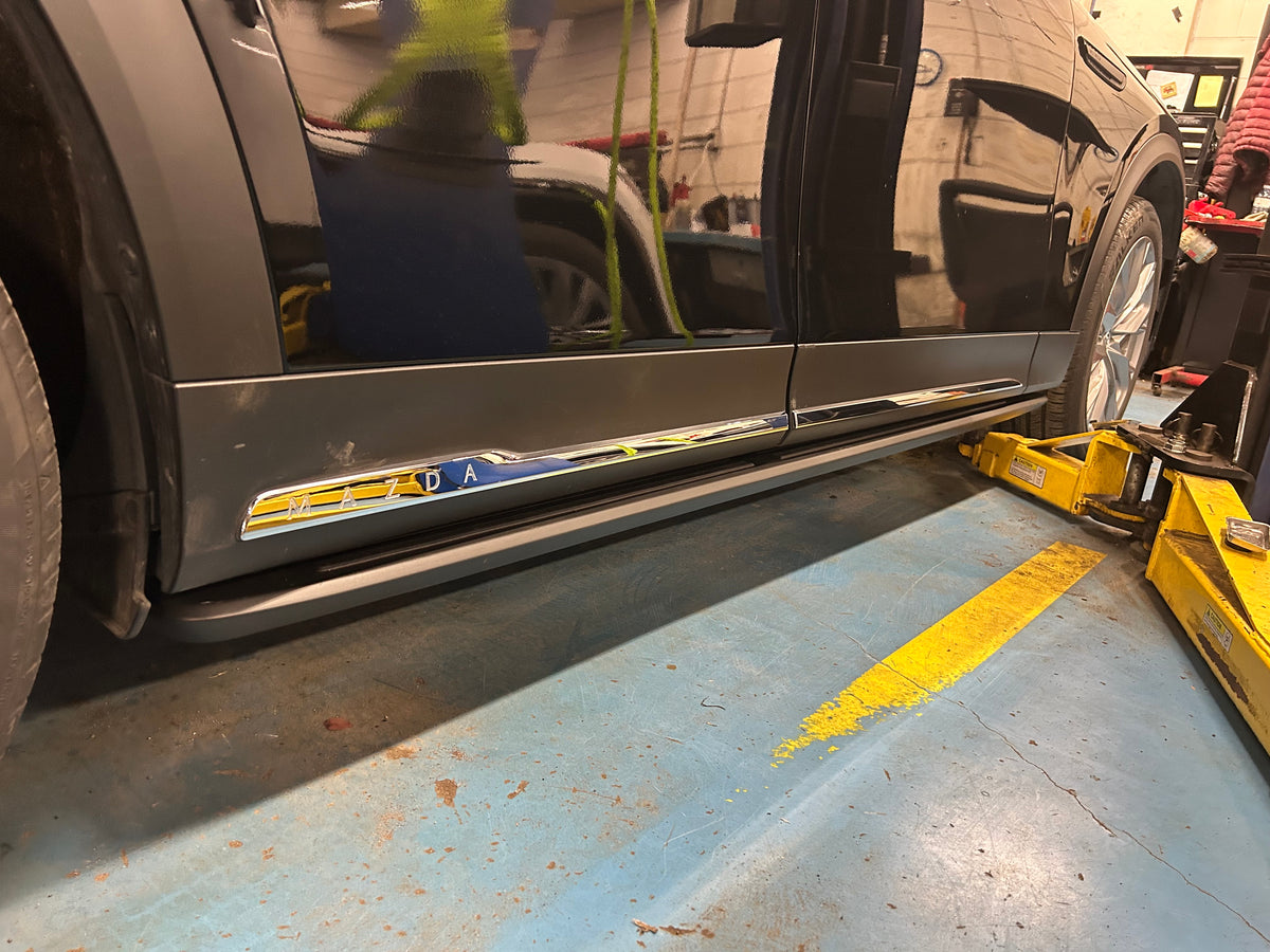 Mazda Running Boards For CX-90 & CX-70 | Mazda Gear Shop