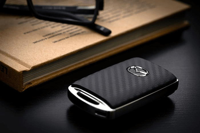 2pcs Black Carbon Fiber Anti-Theft Car Key Protector Bag - View #8