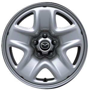 Mazda 17 Inch Steel Wheel (Silver In Color) Center Cap Sold Separately