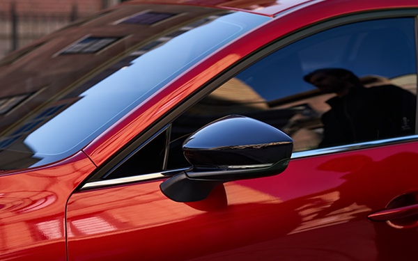 Door Mirror Covers Left & Right For Mazda 3 Sport (Mexico Built Vehicles) (2020 To 2023)