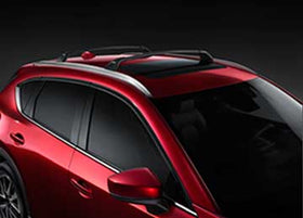 Roof Rack Crossbars (Requires: Roof Rack Side Rails & Roof Rack Crossbars Hardware Kit) For CX-5 (2017 To 2024)