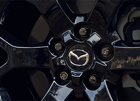 Mazda Black Wheel Locks And Lug Nuts - DUAL HEX