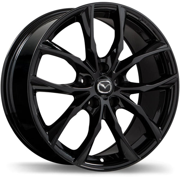 Genuine Mazda M011 Alloy Wheels (Gloss Black)