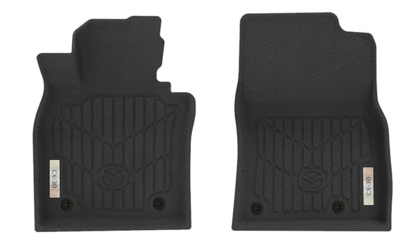 Premium Floor Liners - 1st Row ONLY For Mazda 3 & Mazda 3 Sport (2019 To 2024)