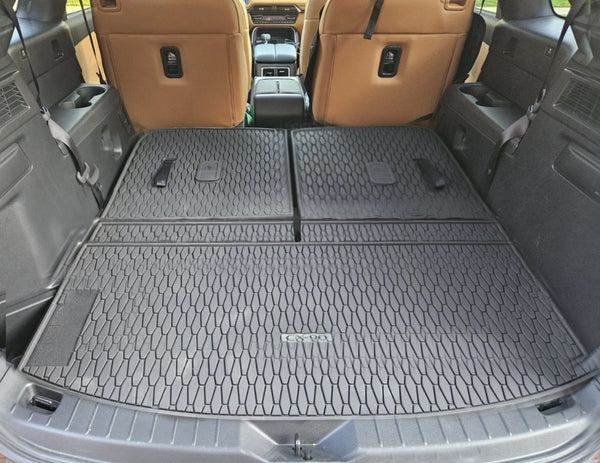 Mazda CX-90 MHEV & PHEV, Cargo Tray w/ Seatback Protection, 50 / 50 3rd Row (2024 To 2025)