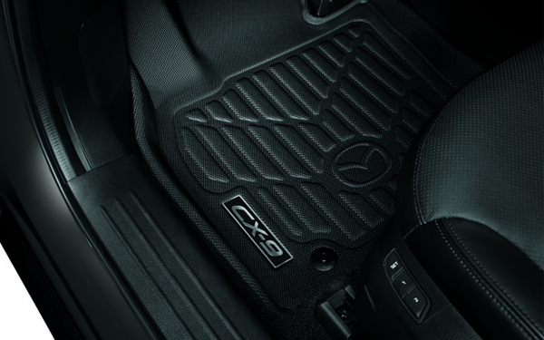 Premium Floor Liners - (1st Row) For CX-9 (2016 To 2023)